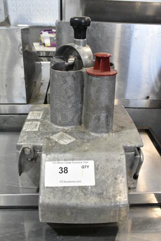 Robot Coupe Metal Commercial Food Processor Continuous Feed Head.
