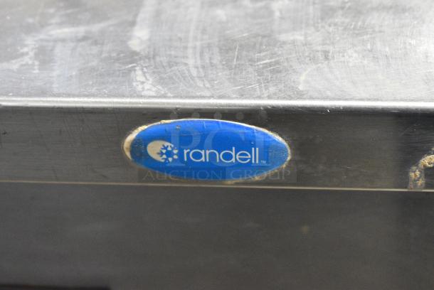 Randell Stainless Steel Commercial Pizza Prep Table on Commercial Casters. 115 Volts, 1 Phase. Tested and Powers On But Does Not Get Cold - Image 2 of 15