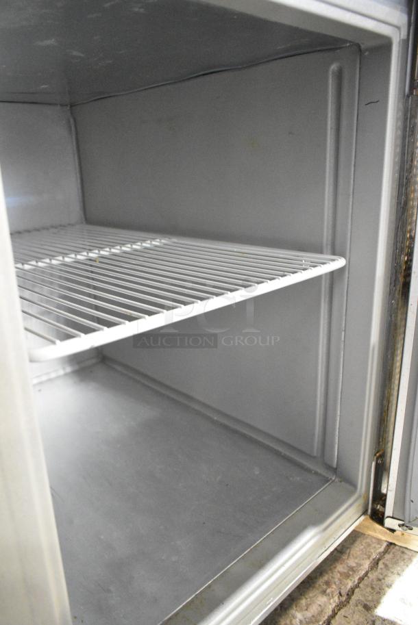 Randell Stainless Steel Commercial Pizza Prep Table on Commercial Casters. 115 Volts, 1 Phase. Tested and Powers On But Does Not Get Cold - Image 14 of 15