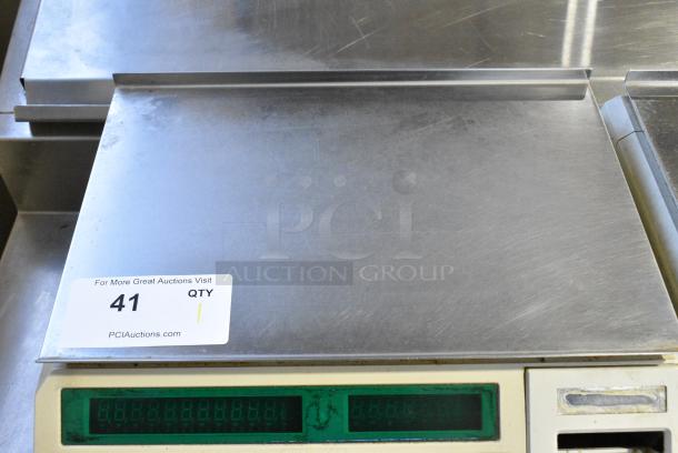 CAS LP-1000 Metal Countertop Scale. 115 Volts, 1 Phase. Tested and Working! - Image 2 of 7
