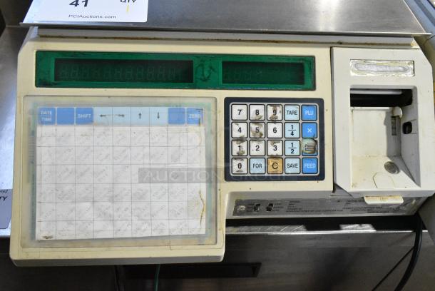 CAS LP-1000 Metal Countertop Scale. 115 Volts, 1 Phase. Tested and Working! - Image 3 of 7