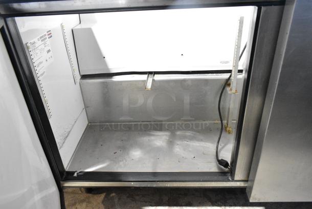 True TSSU-60-16 Stainless Steel Commercial Prep Table on Commercial Casters. 115 Volts, 1 Phase. Tested and Working! - Image 5 of 8