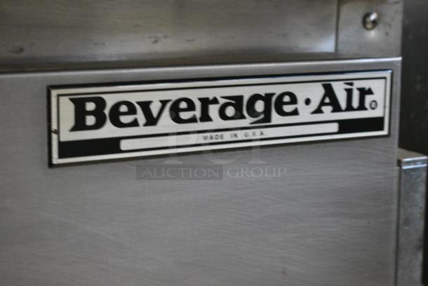Beverage Air SP72-30M Stainless Steel Commercial Sandwich Salad Prep Table Bain Marie Mega Top on Commercial Casters. 115 Volts, 1 Phase. Tested and Working! - Image 2 of 10