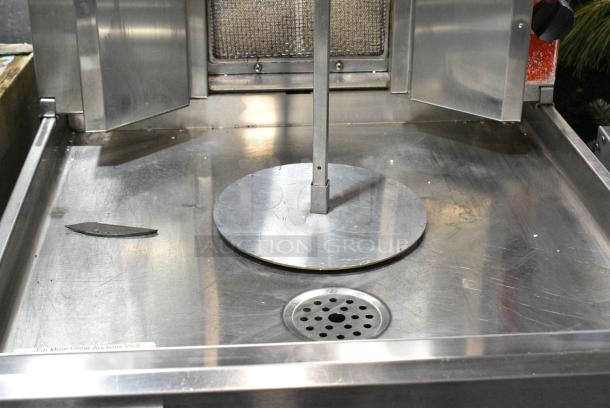 Precision HD Stainless Steel Commercial Countertop Natural Gas Powered Vertical Broiler. - Image 3 of 7