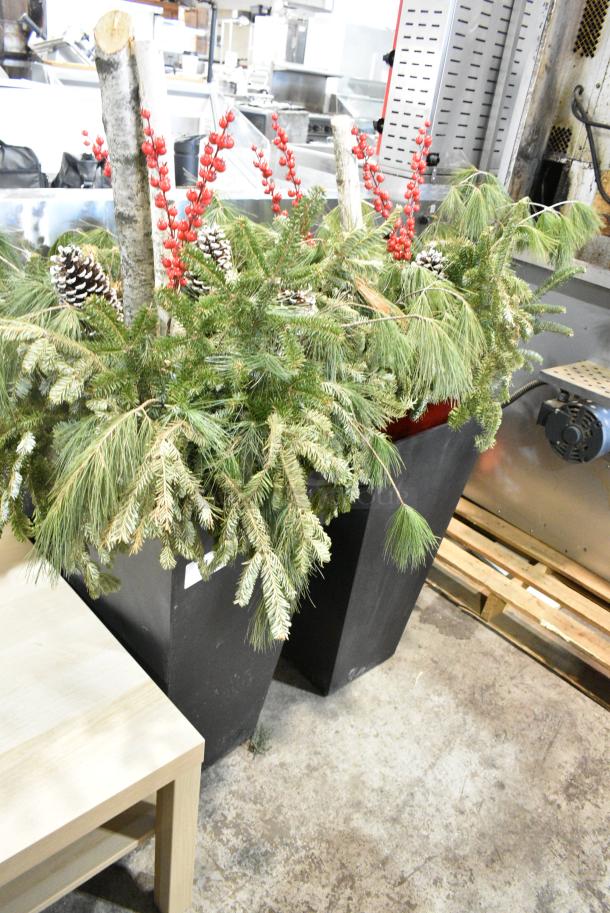 2 Fake Ferns in Planters. 2 Times Your Bid! - Image 1 of 3