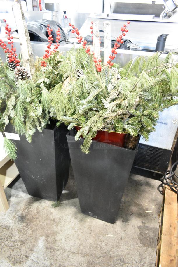 2 Fake Ferns in Planters. 2 Times Your Bid! - Image 3 of 3
