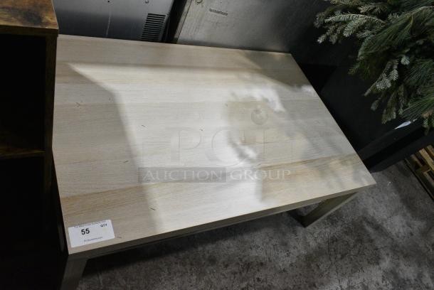 Wood Pattern Coffee Table. - Image 2 of 3