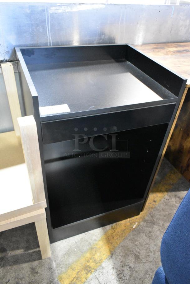 Black Hostess Stand. - Image 1 of 4