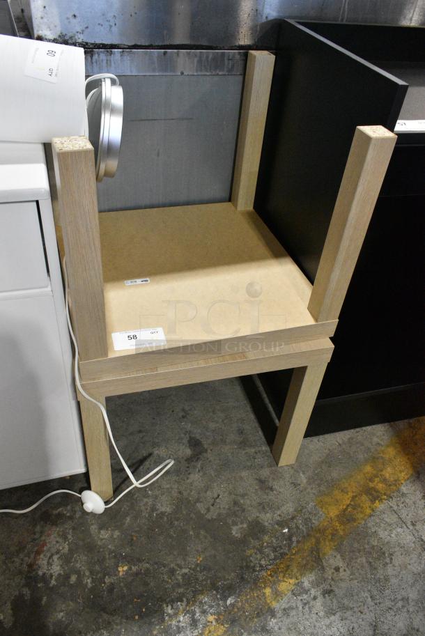 2 Ikea 703.090.28 14729 Wood Pattern End Tables. 2 Times Your Bid! - Image 2 of 6