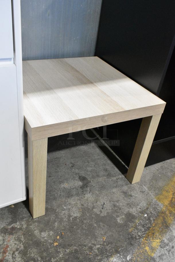 2 Ikea 703.090.28 14729 Wood Pattern End Tables. 2 Times Your Bid! - Image 4 of 6
