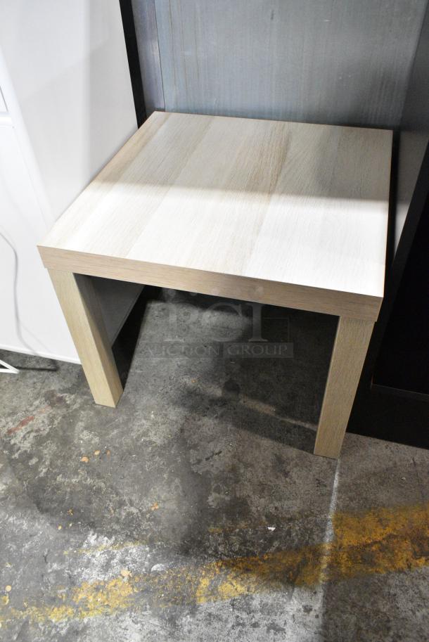 2 Ikea 703.090.28 14729 Wood Pattern End Tables. 2 Times Your Bid! - Image 5 of 6