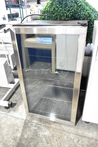 Home HME030065N Metal Mini Cooler Merchandiser. 115 Volts, 1 Phase. Tested and Working!