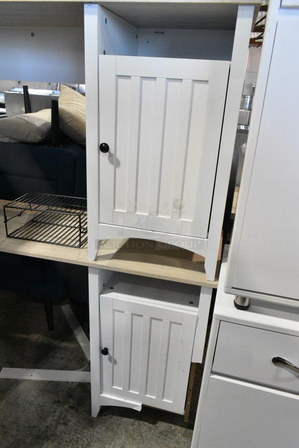 2 White L Shaped Desks. 2 Times Your Bid! - Image 2 of 6