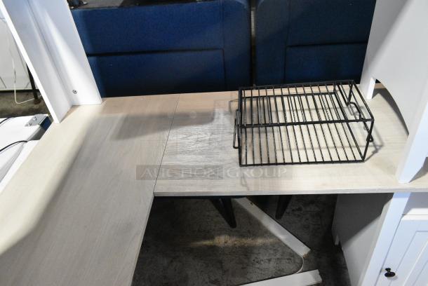 2 White L Shaped Desks. 2 Times Your Bid! - Image 4 of 6