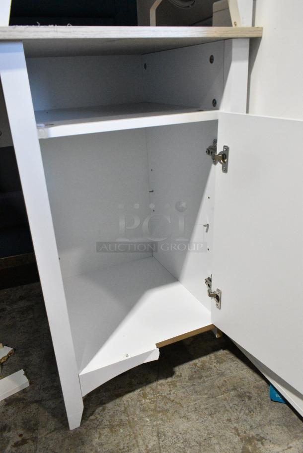 2 White L Shaped Desks. 2 Times Your Bid! - Image 6 of 6