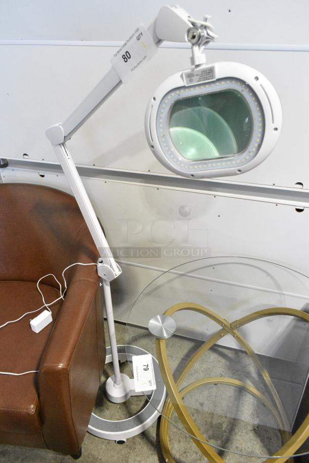 Dental 6028-8-5B LED Magnifier Lamp on Casters. - Image 1 of 7