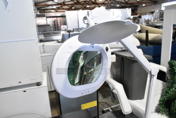 Dental 6028-8-5B LED Magnifier Lamp on Casters. - Image 5 of 7