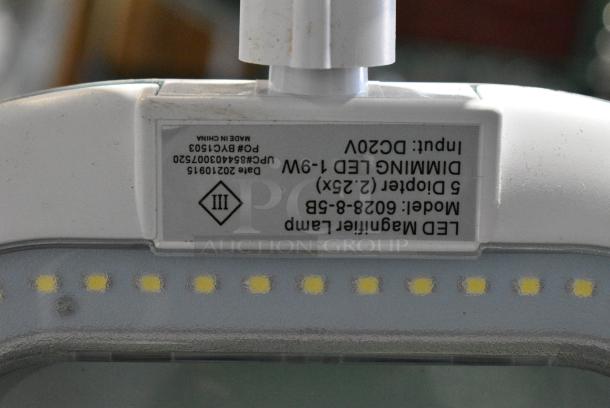 Dental 6028-8-5B LED Magnifier Lamp on Casters. - Image 7 of 7