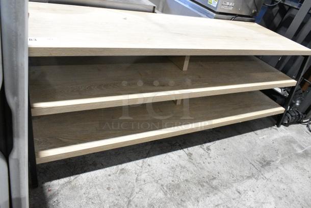 Wood Pattern 3 Tier Shelf - Image 4 of 4