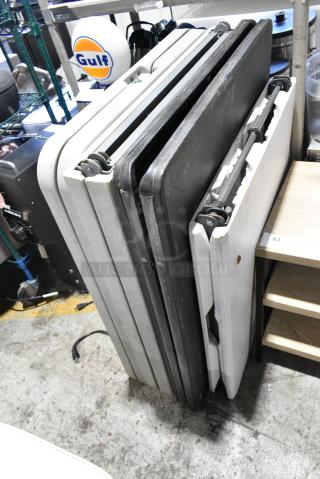4 Various Folding Tables. 4 Times Your Bid!