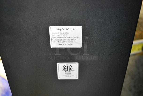 2019 Mahlkonig GH2 Metal Commercial Countertop Coffee Bean Grinder. 120 Volts, 1 Phase. Tested and Working! - Image 6 of 6