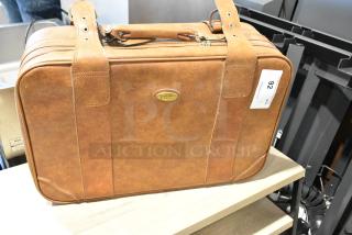 Travelers Club Mermbers Choice Brown Luggage