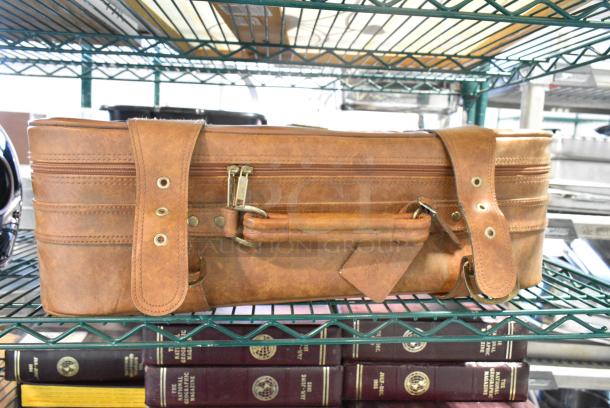 Travelers Club Mermbers Choice Brown Luggage - Image 2 of 5