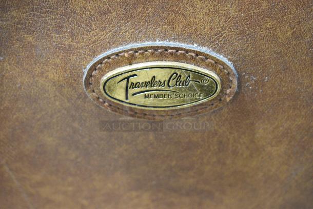 Travelers Club Mermbers Choice Brown Luggage - Image 3 of 5