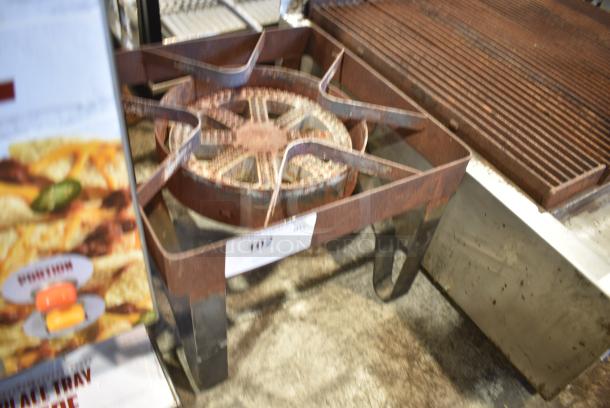 Metal Gas Powered Single Burner Stock Pot Range - Image 2 of 3