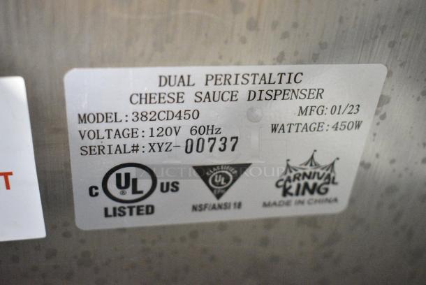 Carnival King 382CD450 Stainless Steel Commercial Countertop Cheese Melter. 120 Volts, 1 Phase. Tested and Working! - Image 5 of 6
