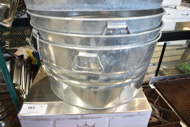 5 Metal Buckets. 5 Times Your Bid! - Image 3 of 3