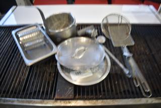 10 Various Items Including Lids and Utensils. 10 Times Your Bid!