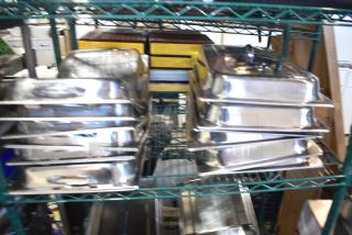 12 Metal Chafing Dish Lids. 12 Times Your Bid!