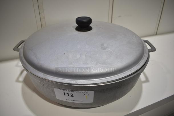 Metal Stock Pot w/ Lid - Image 1 of 3