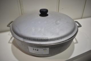 Metal Stock Pot w/ Lid