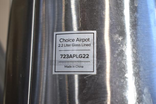 3 Stainless Steel Air Pot. 3 Times Your Bid! - Image 5 of 7