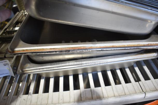 28 Various Stainless teel Items Including Drop In Bins and Dome Covers. 28 Times Your Bid! - Image 4 of 4