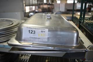 3 Metal Chafing Dish Dome Cover. 3 Times Your Bid!