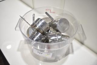 ALL ONE MONEY! Lot of 12 Sternos in Clear Poly Bin