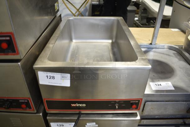 Winco FW-S500 Stainless Steel Countertop Electric Powered Food Warmer. 120 Volts, 1 Phase. Tested and Working! - Image 1 of 6