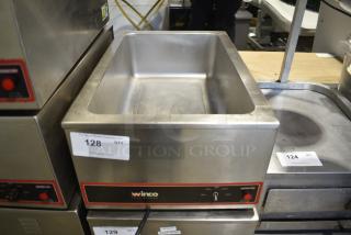 Winco FW-S500 Stainless Steel Countertop Electric Powered Food Warmer. 120 Volts, 1 Phase. Tested and Working!