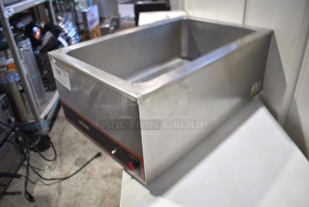 Winco FW-S500 Stainless Steel Countertop Electric Powered Food Warmer. 120 Volts, 1 Phase. Tested and Working! - Image 3 of 6