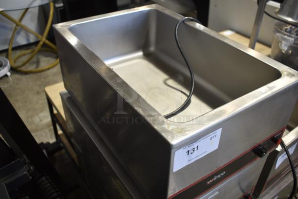 Winco FW-S500 Stainless Steel Countertop Electric Powered Food Warmer. 120 Volts, 1 Phase. Tested and Working! - Image 2 of 5