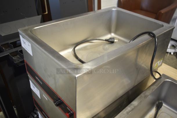 Winco FW-S500 Stainless Steel Countertop Electric Powered Food Warmer. 120 Volts, 1 Phase. Tested and Working! - Image 3 of 5