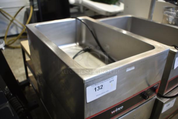 Winco FW-S500 Stainless Steel Countertop Electric Powered Food Warmer. 120 Volts, 1 Phase. Tested and Working! - Image 2 of 4
