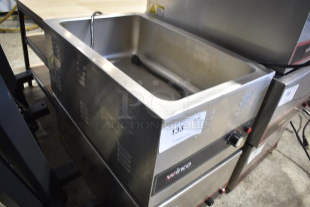 Winco FW-S500 Stainless Steel Countertop Electric Powered Food Warmer. 120 Volts, 1 Phase. Tested and Working! - Image 2 of 4