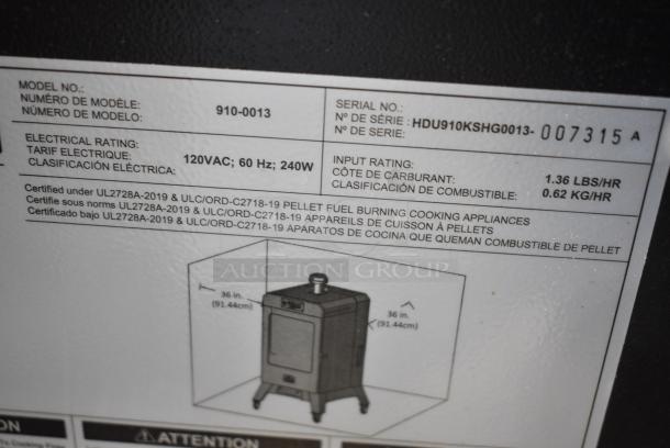 NexGrill 910-0013 Metal Electric Powered Smoker. 120 Volts, 1 Phase. Tested and Working! - Image 9 of 10
