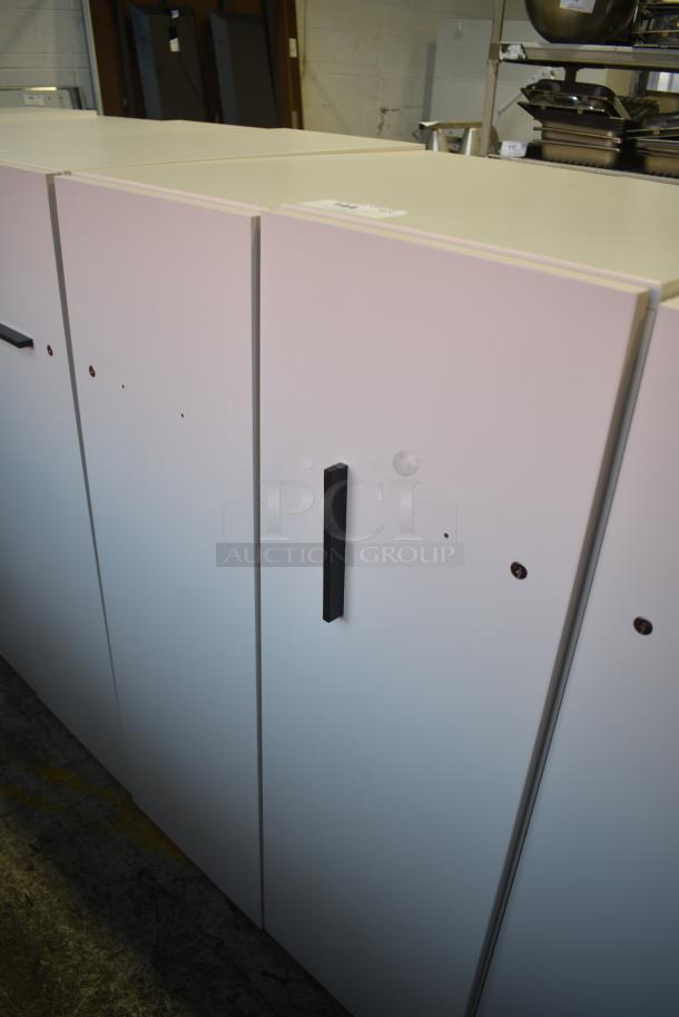 2 Herman Miller White Front Pull Out Filing Cabinets. 2 Times Your Bid! - Image 2 of 5