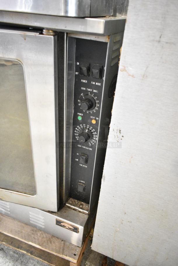 2 Blodgett Zephaire / Copper Beech Stainless Steel Commercial Natural Gas Powered Full Size Convection Oven w/ View Through Doors and Thermostatic Controls. 2 Times Your Bid! - Image 16 of 19