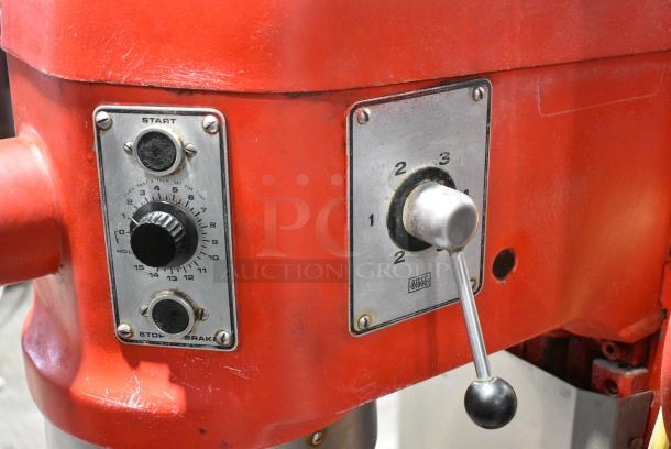 Hobart L-800 Metal Commercial Floor Style 80 Quart Planetary Dough Mixer. 208 Volts, 3 Phase. - Image 4 of 7